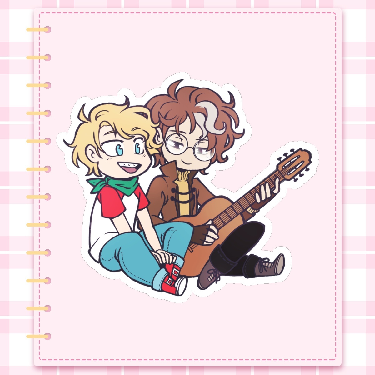 DSMP: Crime Bros - Die Cut Sticker