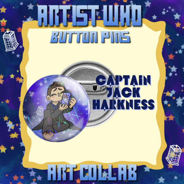 (ARTIST WHO) Captain Jack - Button Pin