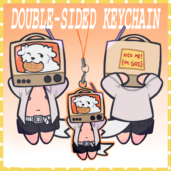 Local Hobo Double-Sided Keychain