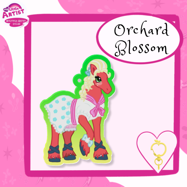 (MY LITTLE ARTIST) Orchard Blossom (Big Mac) - Keychain