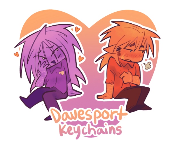 Davesport magnet keychains ★