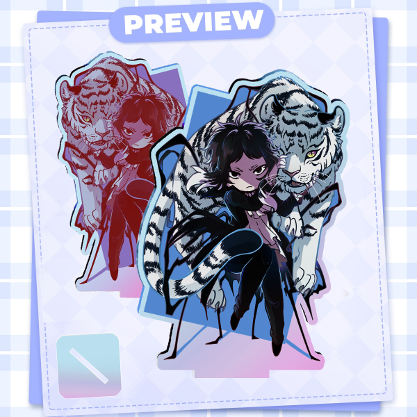 Bungo Stray Dogs: SSKK - Rainbow Acrylic Standee