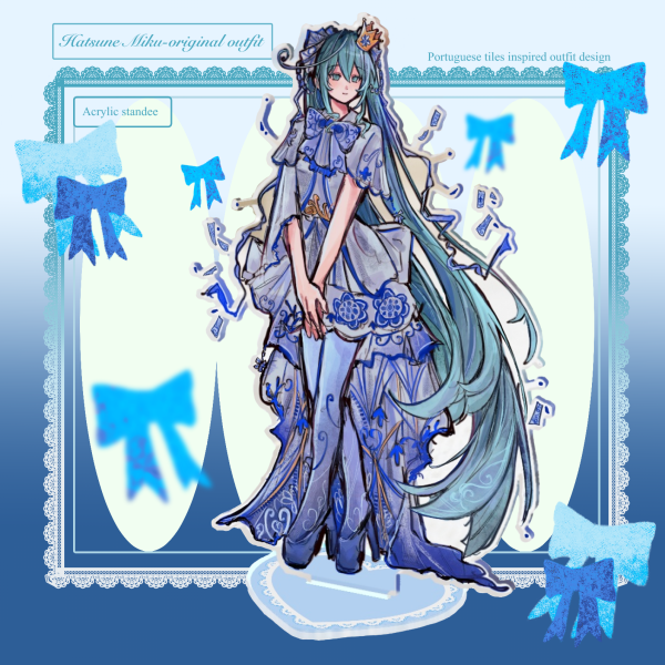 Hatsune Miku-original outfit design Standee