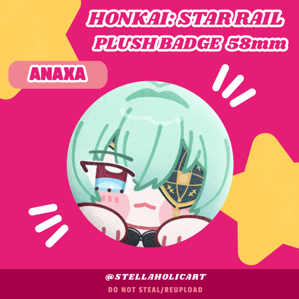 Anaxa (Honkai Star Rail) Plush Badge