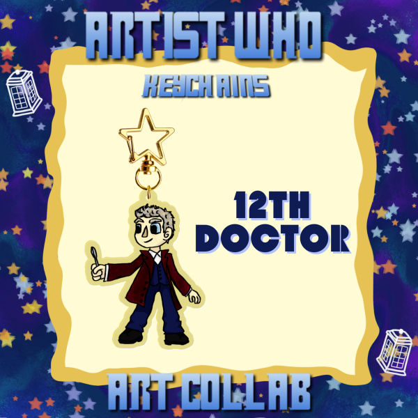 (ARTIST WHO) 12th Doctor - Keychain