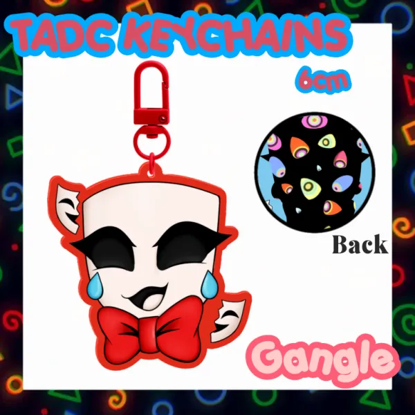 Gangle / TADC Keychains / Coloured acrylic