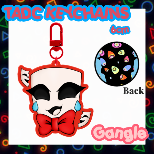 Gangle / TADC Keychains / Coloured acrylic