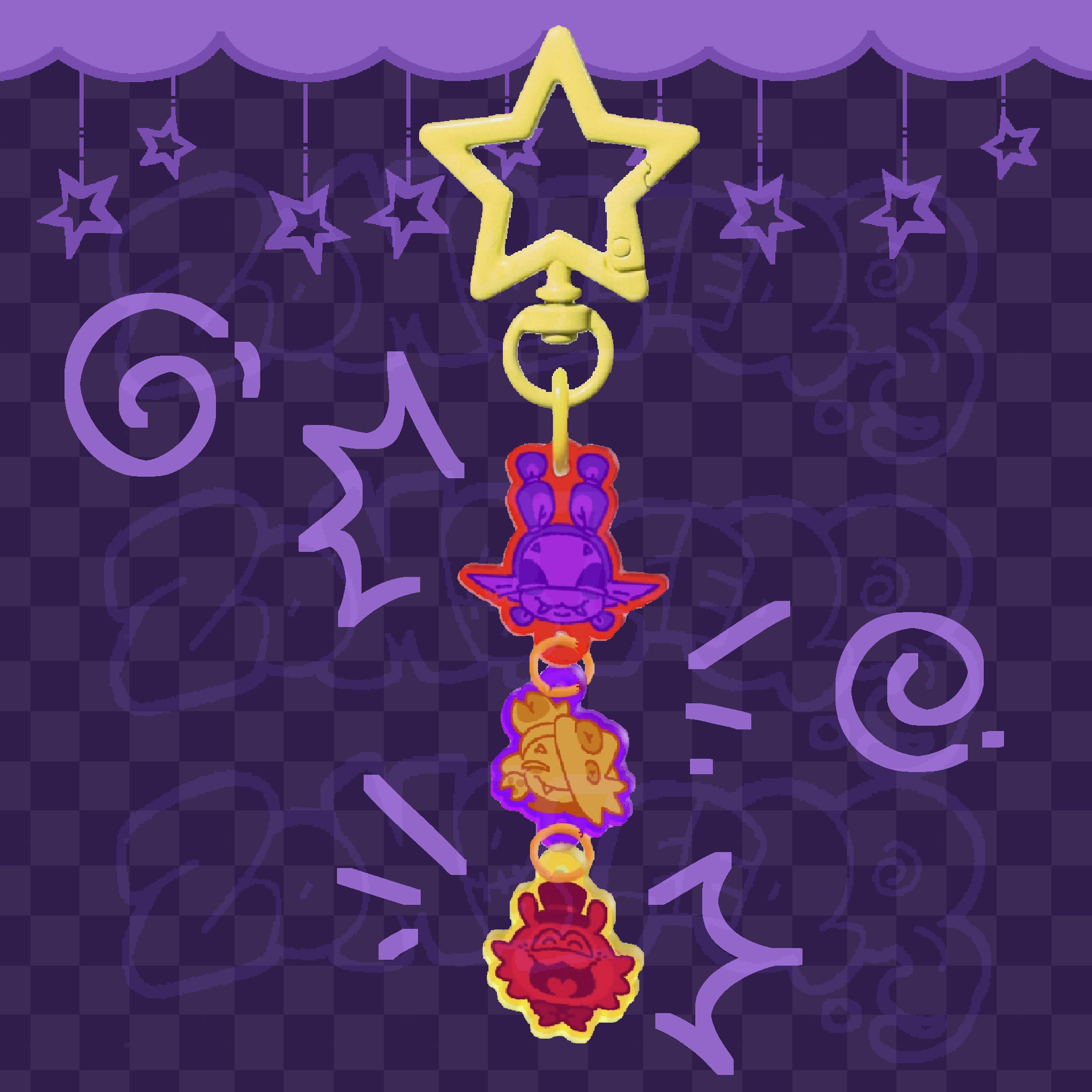 FNAF x DEEPCUT mini Connection Acrylic Keychain