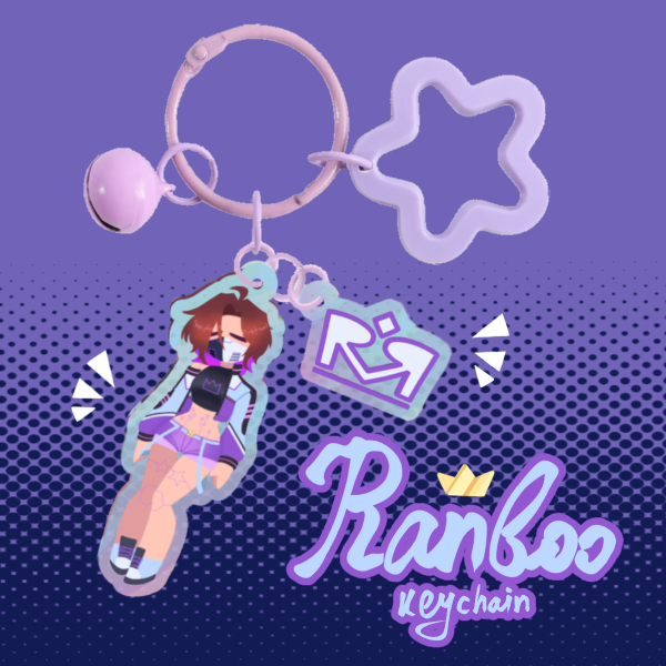 Ranboo R800 2-piece keychain
