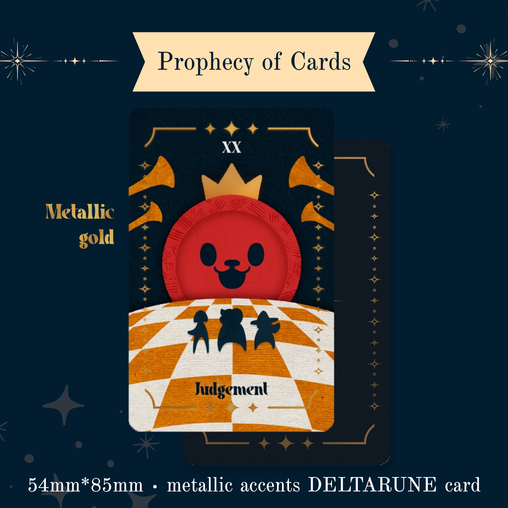 Judgement: K. Round ✦ Tarot Card