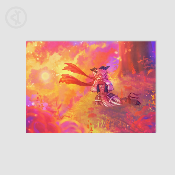Aegiomon Poster Print