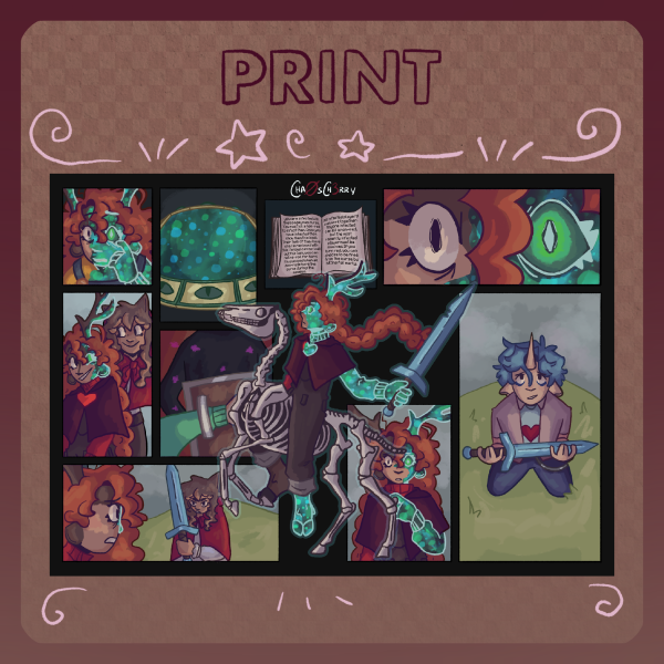 Geminitay Secret Life Print