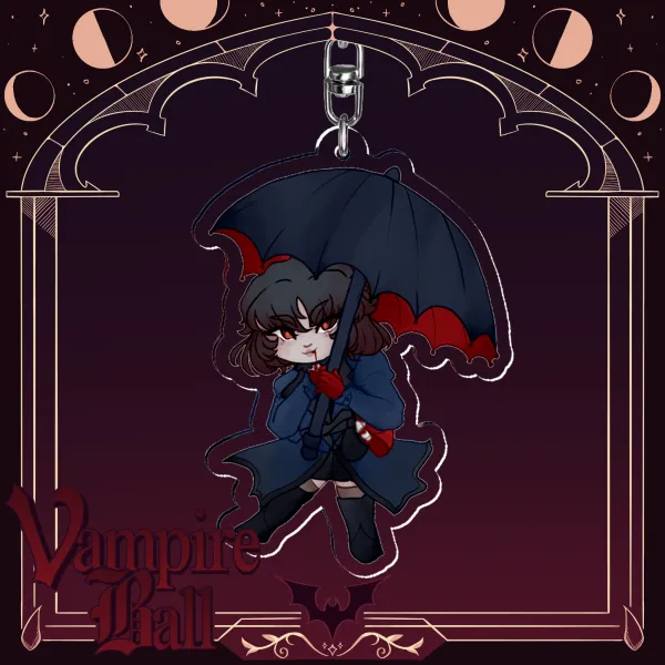 Vampire Ball Mina - Deadlock Keychain