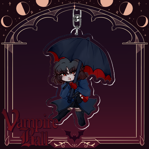 Vampire Ball Mina - Deadlock Keychain