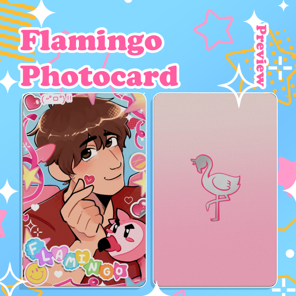 Flamingo Photocard <3