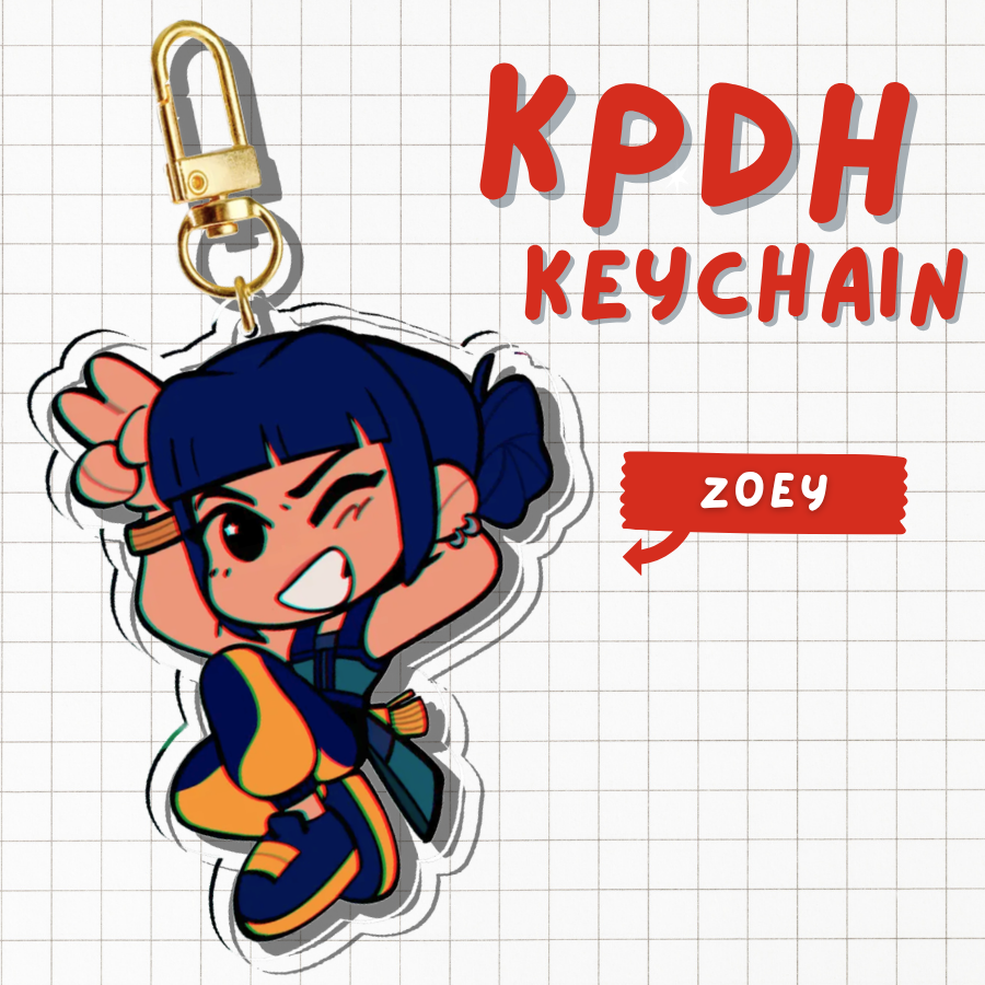 KPDH || Zoey Keychain