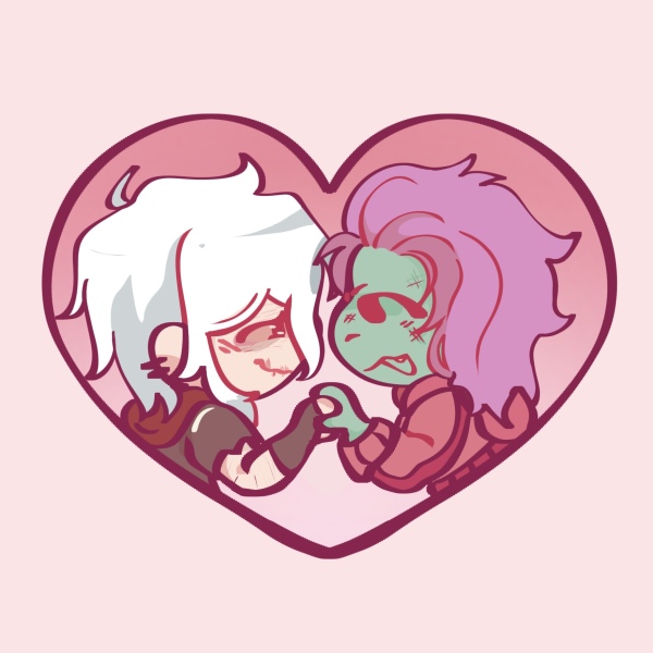 Mha ship series Shiggy x Spinner Clear Acrylic Keychains
