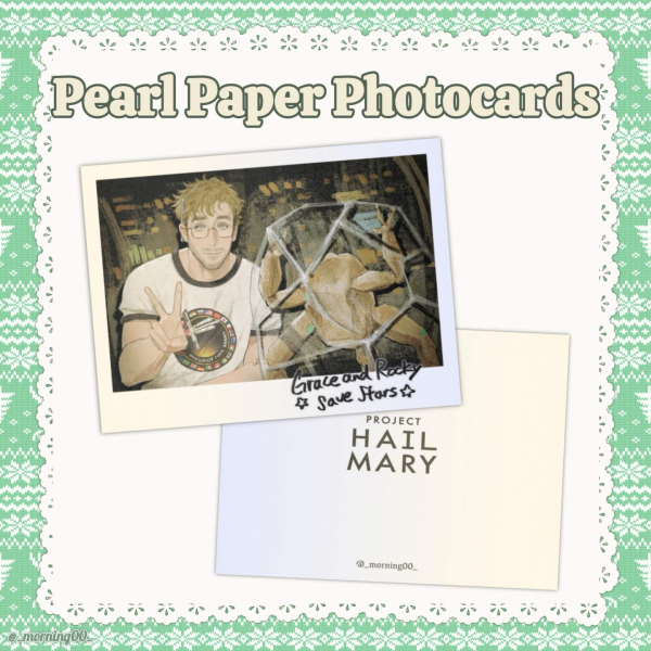 Grace and Rocky save stars Photocards