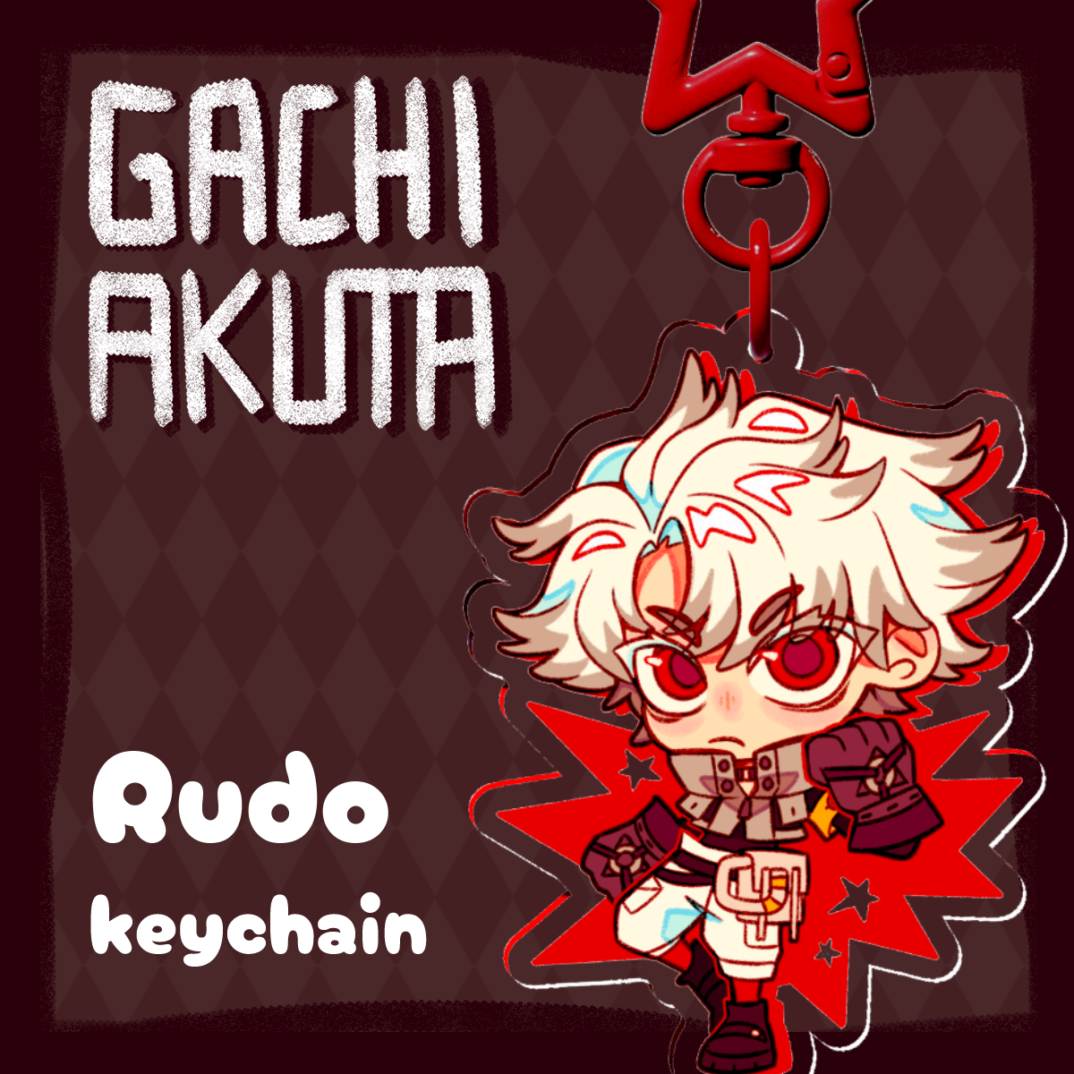 Gachiakuta Rudo Acrylic Keychain