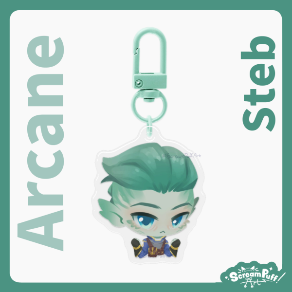 Arcane - Steb Keychain