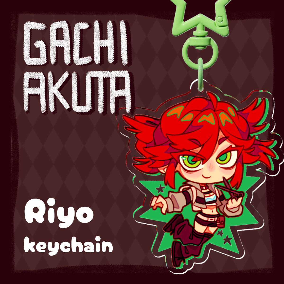 Gachiakuta Riyo Acrylic Keychain
