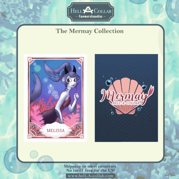 Melissa – Trading Card – Hellacollab Mermay Collection