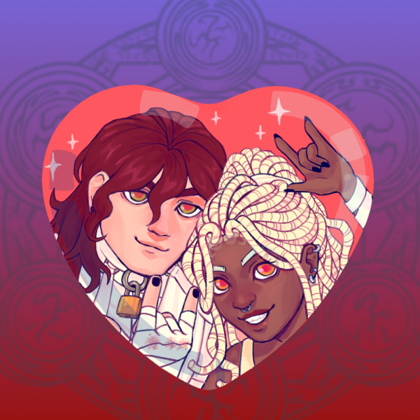 Keloy Heart Shape Badge