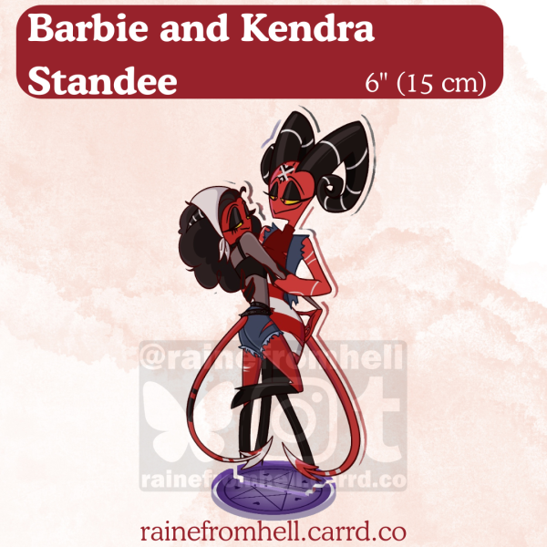 [6" Standee] Barbie and Kendra