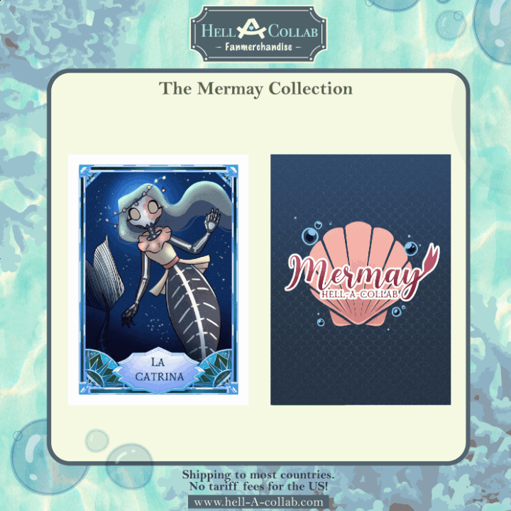 Catrina – Trading Card – Hellacollab Mermay Collection