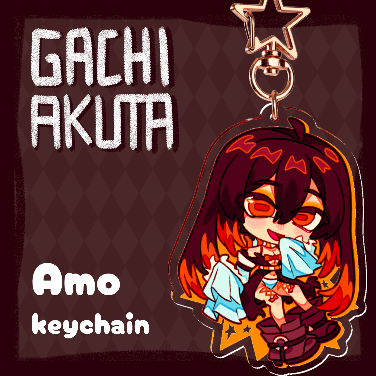 Gachiakuta Amo Acrylic Keychain