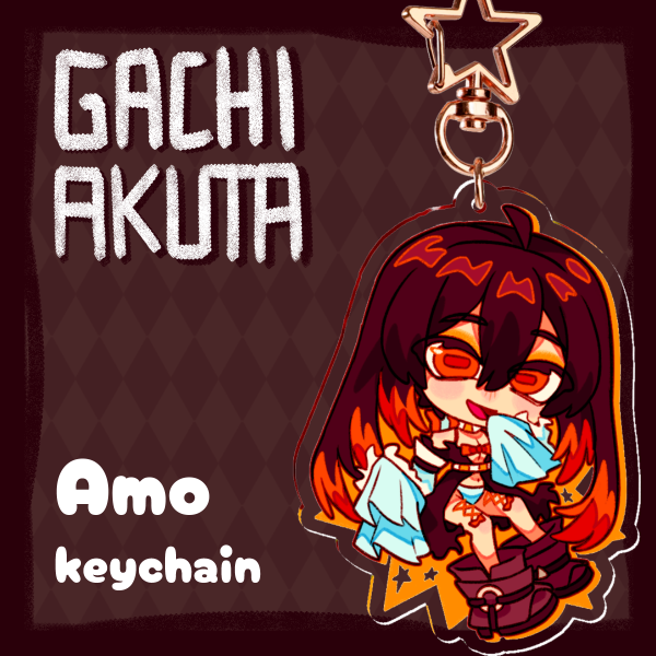 Gachiakuta Amo Acrylic Keychain