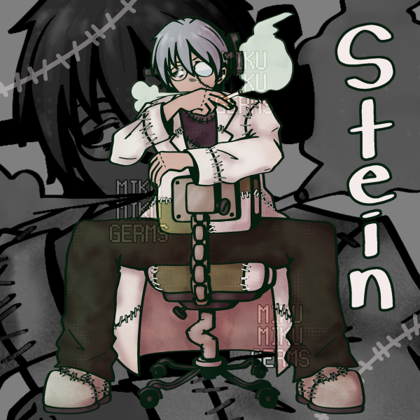soul eater stein acrylic keychain