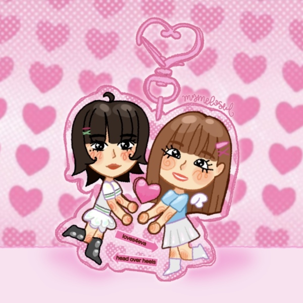 tomodachi life chuuves keychain loona