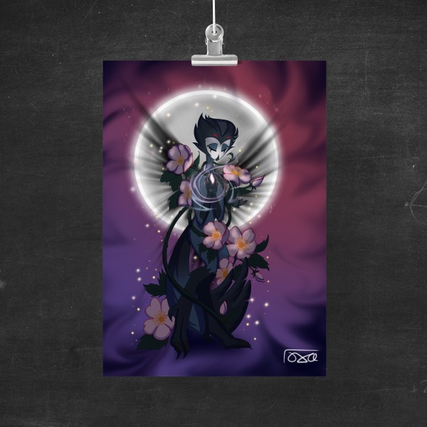 Stolas –Moonlight – Poster A5