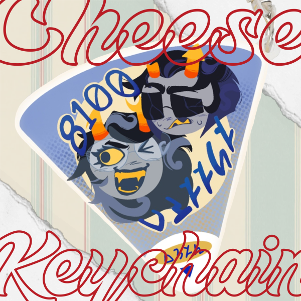 Homestuck -  8100 CHEESE Keychain