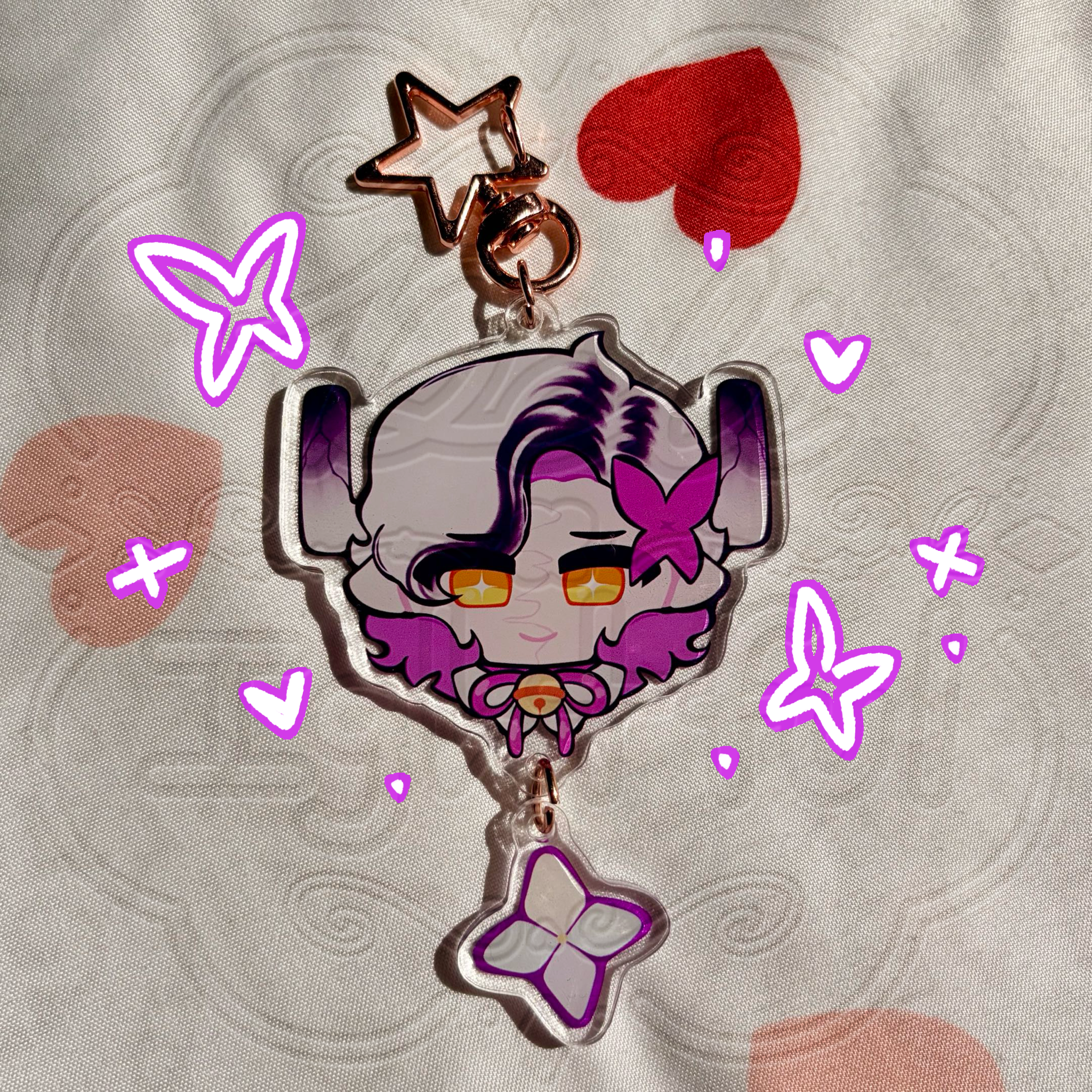 Azalea ApsisSMP Connection Acrylic Keychain!1