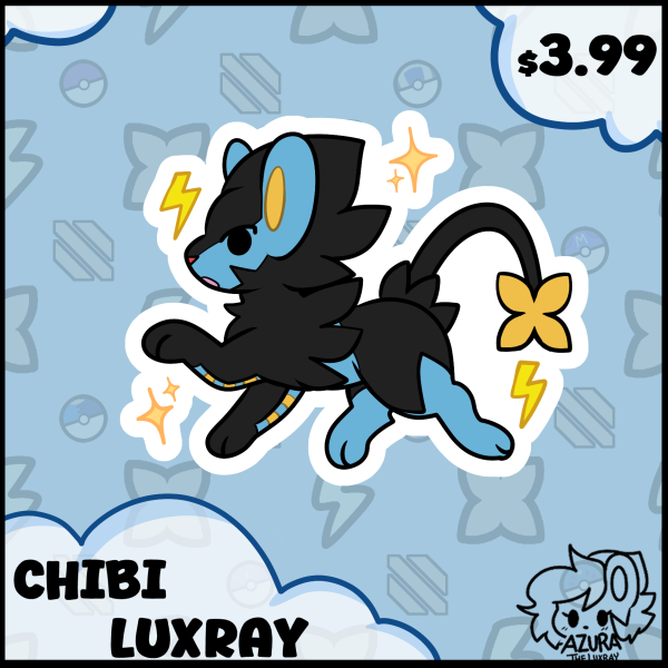 ⟢ Luxray ⟢ Chibi Sticker