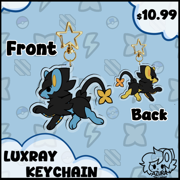 ⟢ Luxray ⟢ Keychain