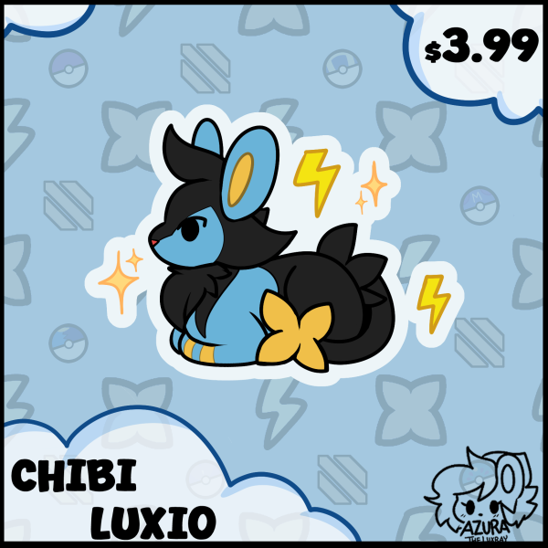 ⟢ Luxio ⟢ Chibi Sticker