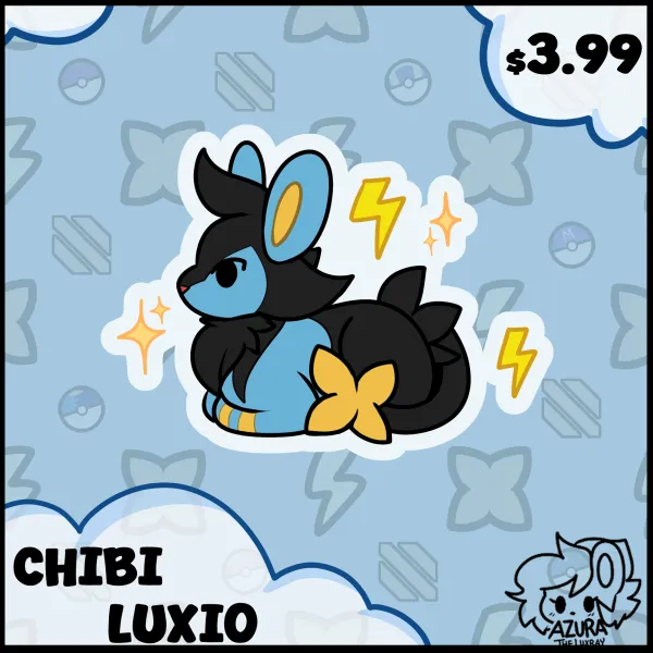⟢ Luxio ⟢ Chibi Sticker