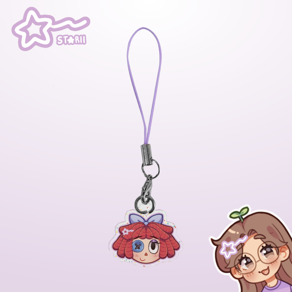 Ragatha ᯓ★ Glitter Acrylic Phonecharm