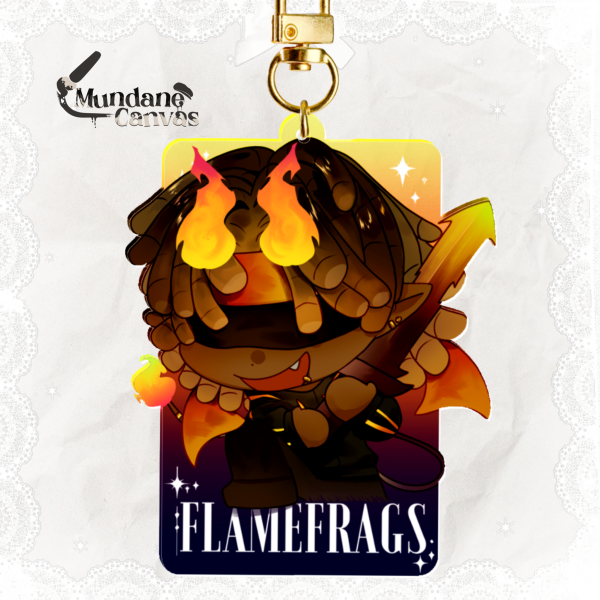FLAMEFRAGS KEYCHAIN