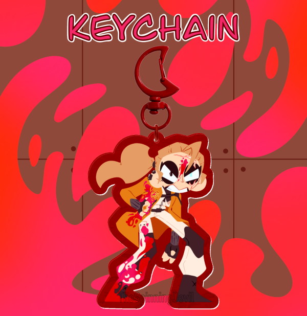 Iron lung - Ava -Ripple Keychain