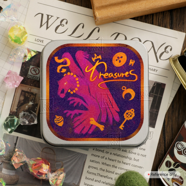 Treasures | metal tin