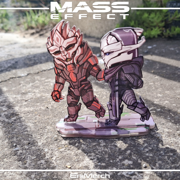 Mass Effect Kryterius Double Insert Acrylic Standee