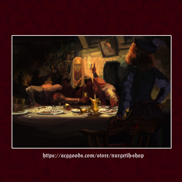"The Banquet" TVA Art Print