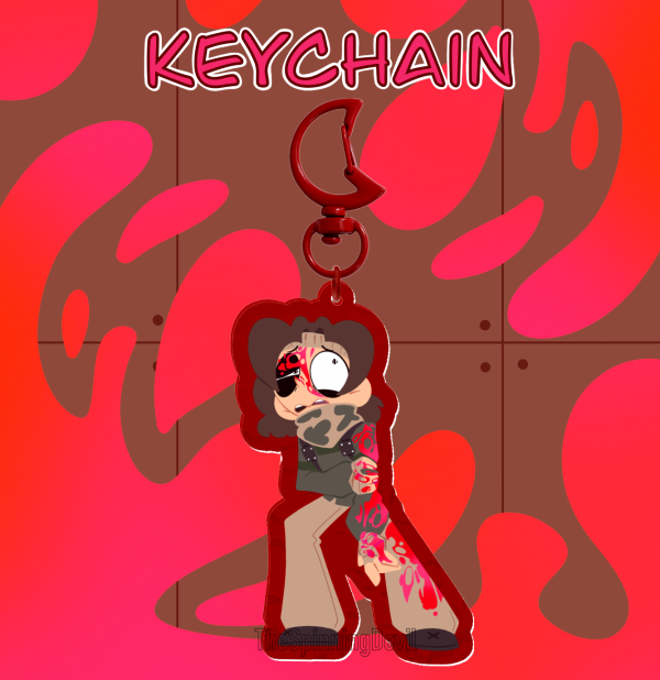 Iron lung - Simon - Ripple Keychain