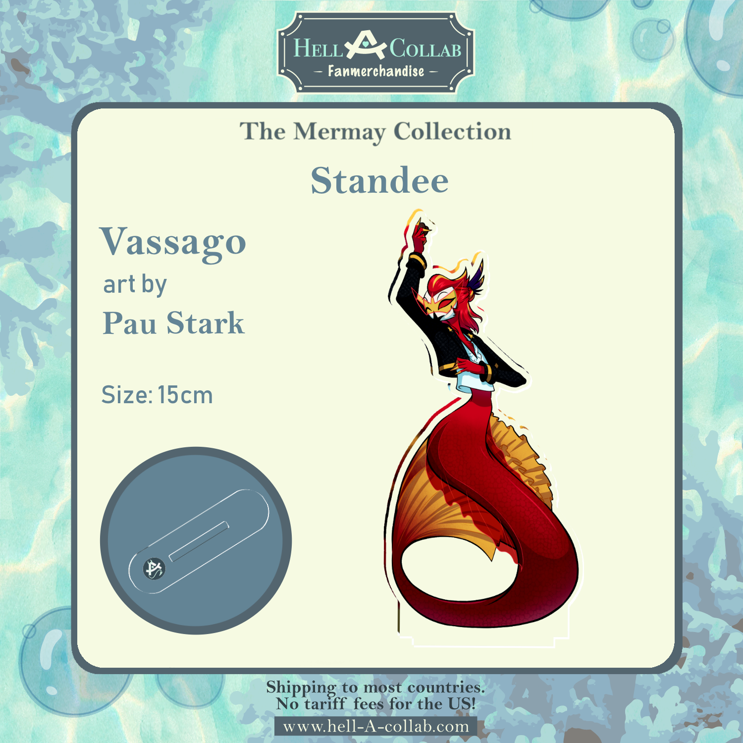 Vassago – Standee – Hellacollab Mermay Collection