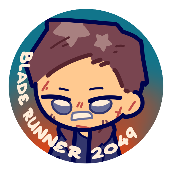 K Round Badge