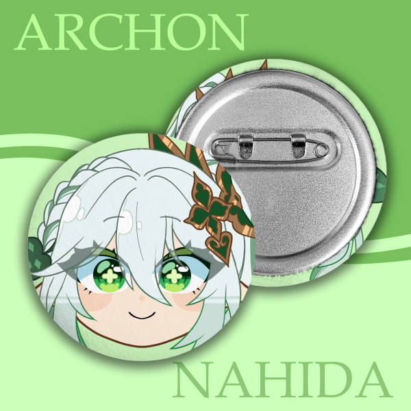 Nahida 【GI】| Plush Badge